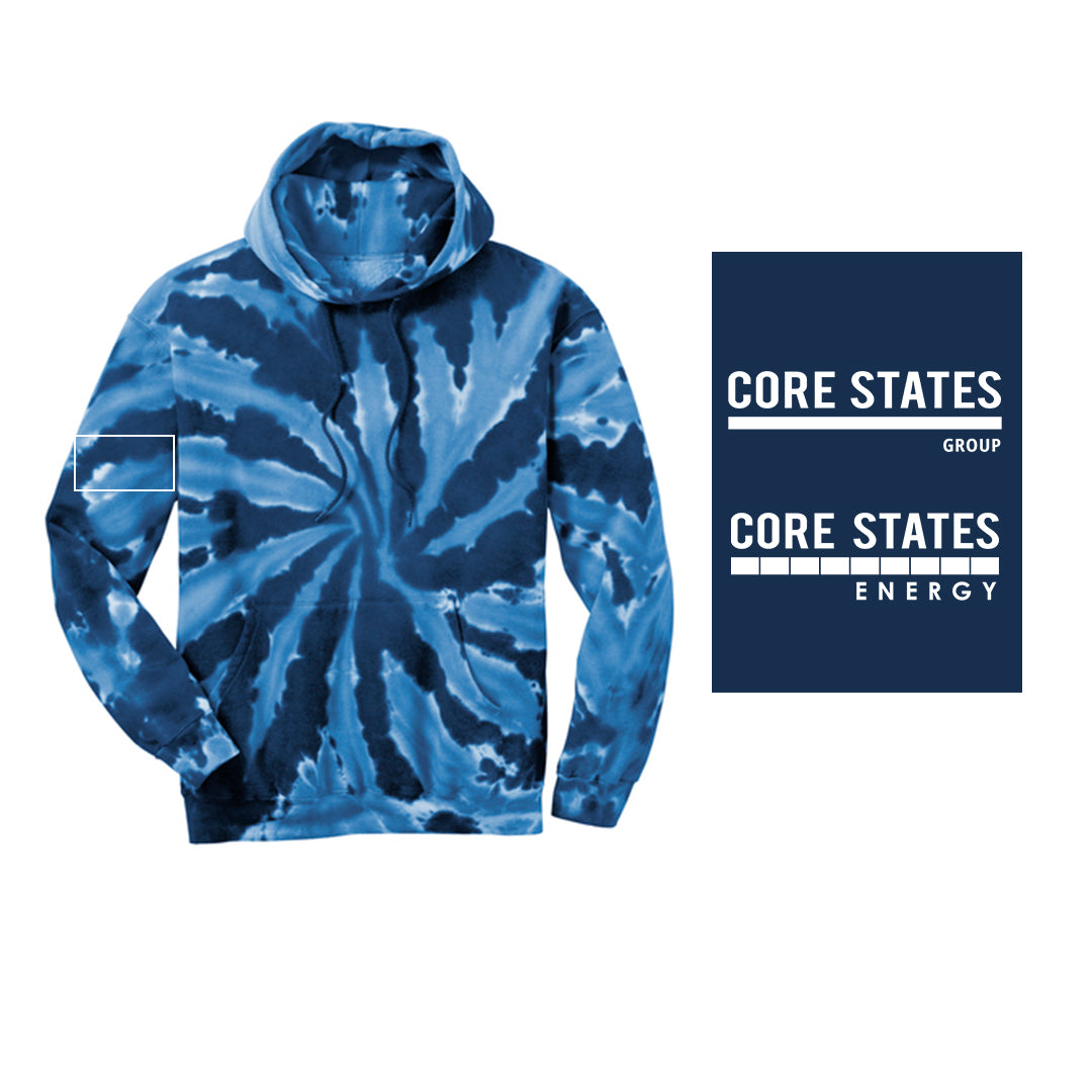 Port & Co™ Tie-Dye Pullover Hooded Sweatshirt