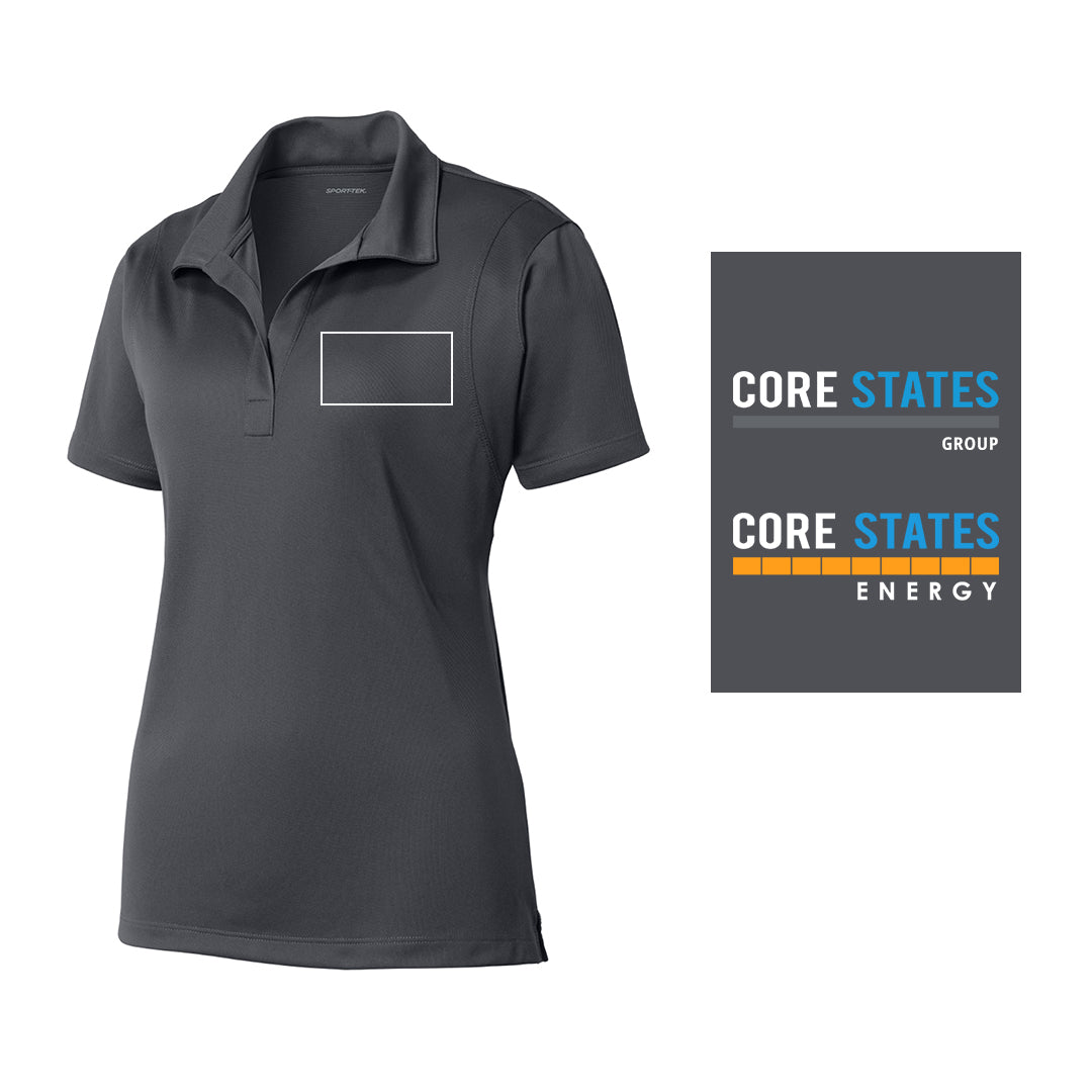 Women's Sport-Tek® Micropique Sport-Wick® Polo - Iron Grey