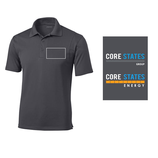 Men's Sport-Tek® Micropique Sport-Wick® Polo - Iron Grey