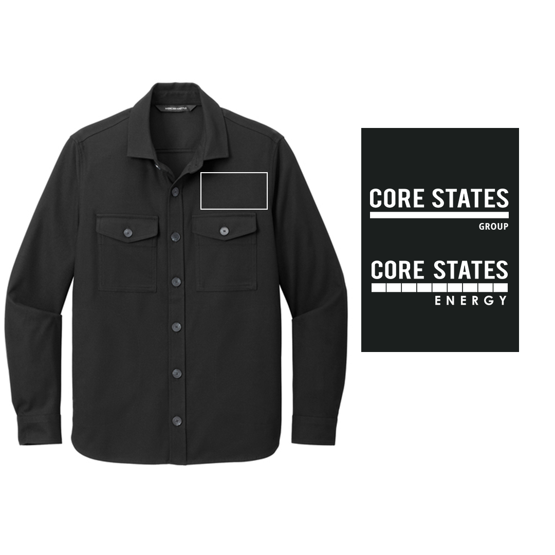 Mercer+Mettle® Long Sleeve Twill Overshirt
