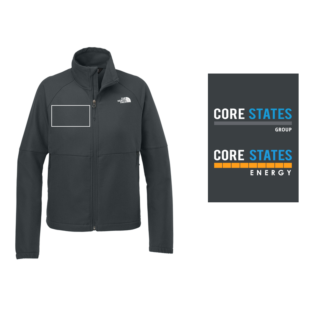 Women's The North Face® Barr Lake Soft Shell Jacket - Dark Grey