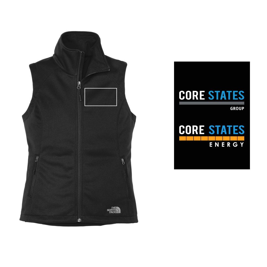 Women's The North Face® Ridgewall Soft Shell Vest - Black
