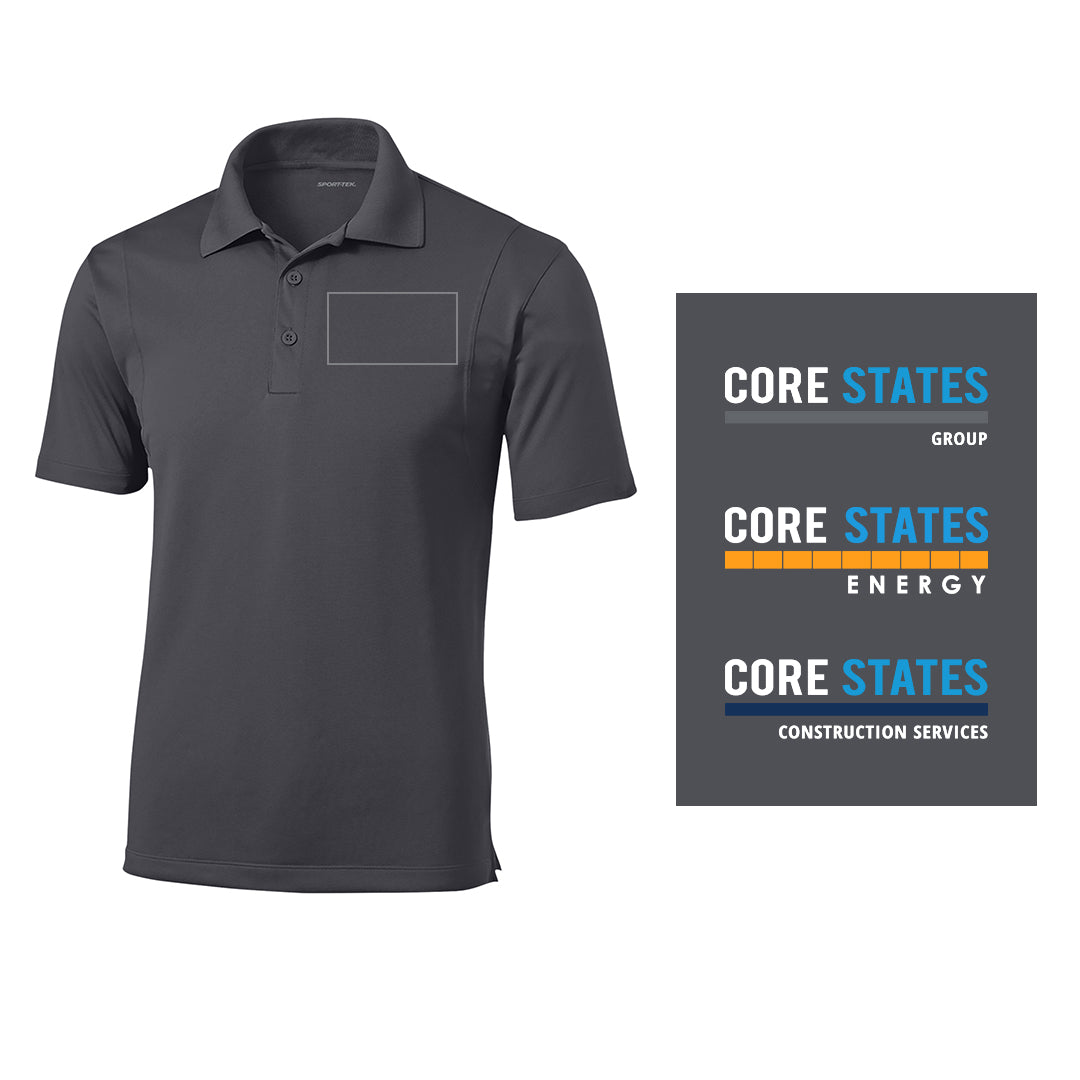 Men's Sport-Tek® Micropique Sport-Wick® Polo - Iron Grey