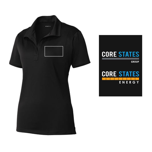 Women's Sport-Tek® Micropique Sport-Wick® Polo - Black