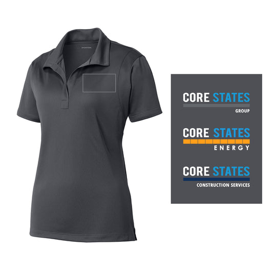 Women's Sport-Tek® Micropique Sport-Wick® Polo - Iron Grey